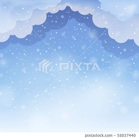 Winter sky theme background 3 Winter sky theme background 3 58837440