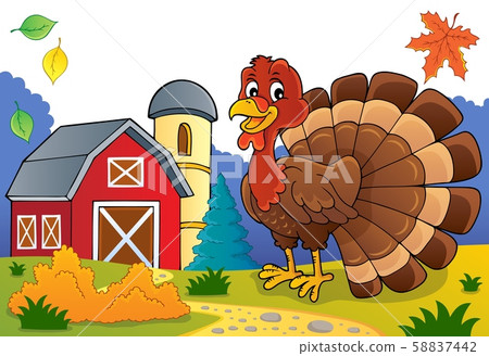 Turkey bird theme image 3 Turkey bird theme image 3 58837442