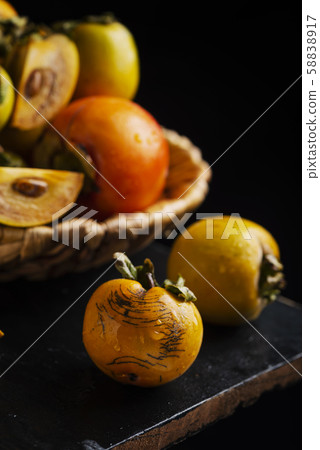 Sweet small persimmons 58838917