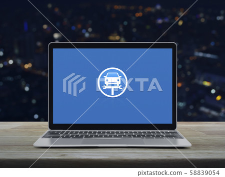 Business repair car service online concept 58839054