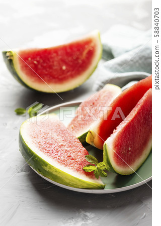 Sweet fresh watermelon 58840703