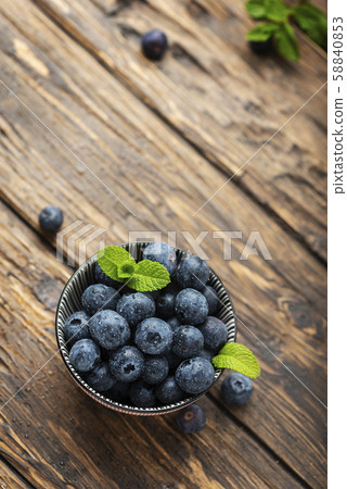 Fresh sweet blueberries 58840853