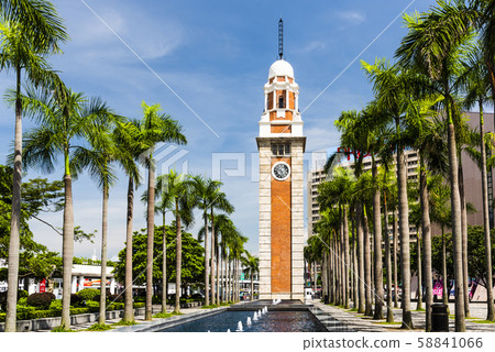 The Clock Tower in Tsim Sha Tsui, Kowloon, Hong Kong. 58841066