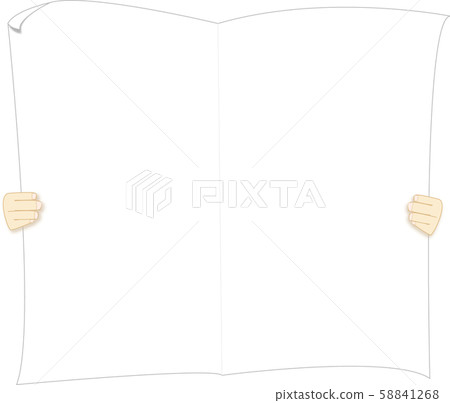Newspaper Read newspaper News frame Newspaper Read newspaper News frame 58841268