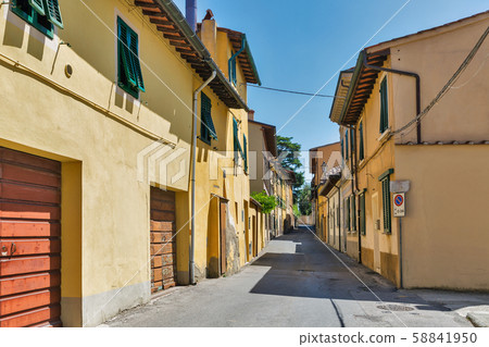 Montopoli in Val d'Arno narrow street 58841950