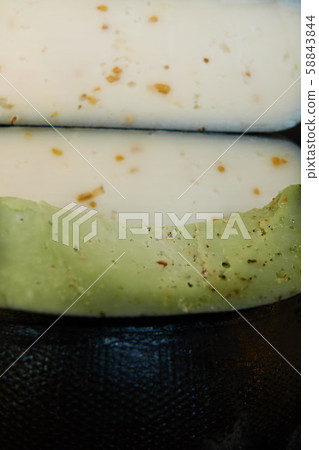 rolled pita close up 58843844