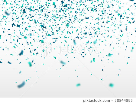 Holiday background with flying colorful confetti Holiday background with flying colorful confetti 58844895