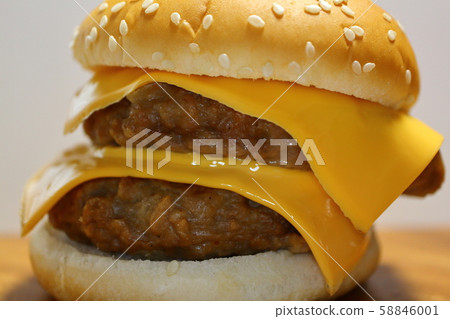 雙層芝士漢堡 58846001