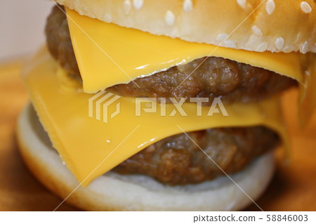 雙層芝士漢堡 58846003