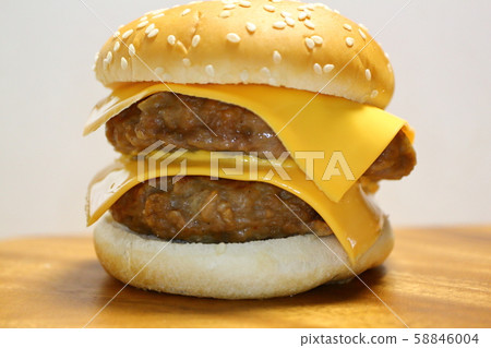 雙層芝士漢堡 58846004