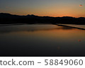 Shirokaki and sunset Shirokaki and sunset 58849060