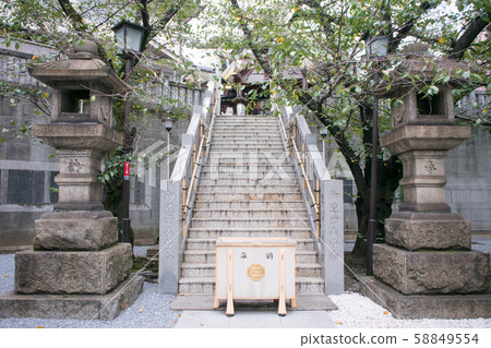 東京下谷七福神根岸的本三島神社 東京下谷七福神根岸的本三島神社 58849554