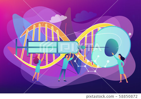 Artificial reproduction concept vector illustration. Artificial reproduction concept vector illustration. 58850872