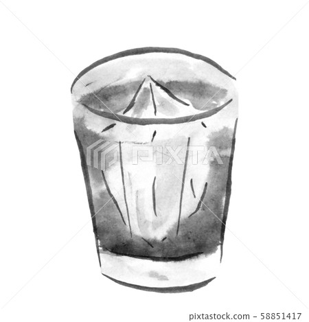 Whiskey (hand-drawn illustration of ink) 58851417