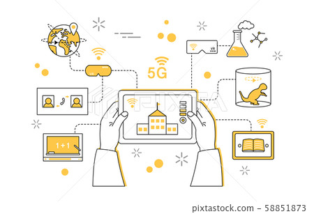 5G Line Illustration7 5G Line Illustration7 58851873