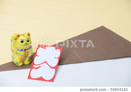 招財貓/新年賀卡/大包圖像 招財貓/新年賀卡/大包圖像 58854182