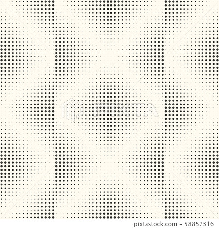 Dots Seamless pattern. Vector background 58857316