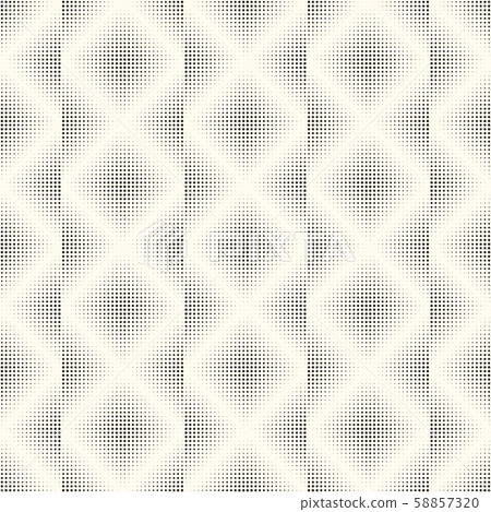 Dots Seamless pattern. Vector background 58857320