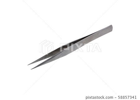 Forceps . Medical surgical hand tool. Forceps . Medical surgical hand tool. 58857341