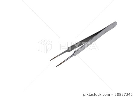 Forceps . Medical surgical hand tool. Forceps . Medical surgical hand tool. 58857345