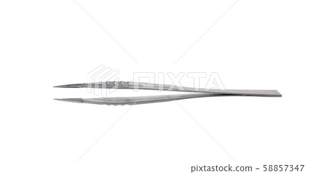 Forceps . Medical surgical hand tool. Forceps . Medical surgical hand tool. 58857347