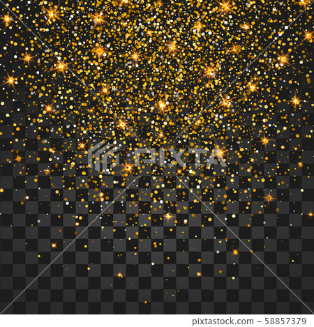 Vector festive illustration of falling shiny Vector festive illustration of falling shiny 58857379