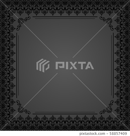 Floral Fine Frame 58857409