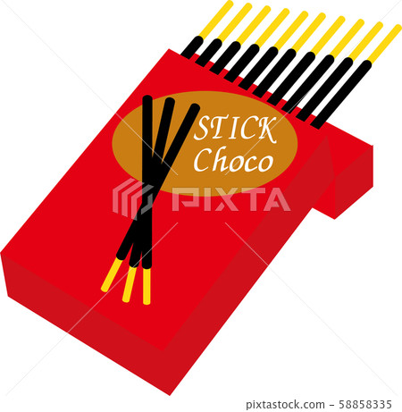 Chocolate stick 58858335