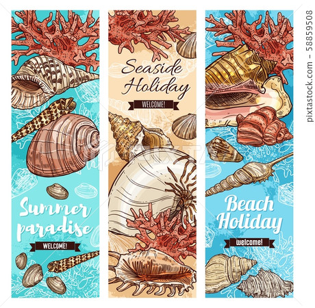 Summer travel, beach 58859508