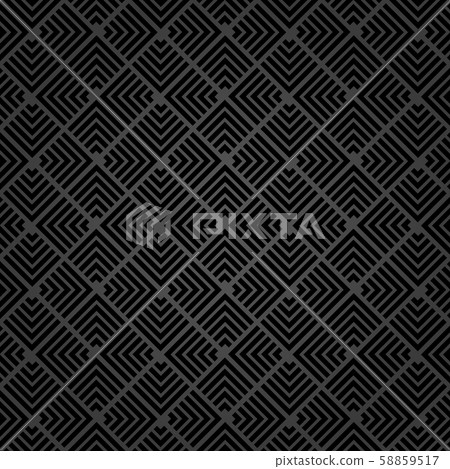 Seamless Geometric Vector Background - Stock Illustration [58859517 ...