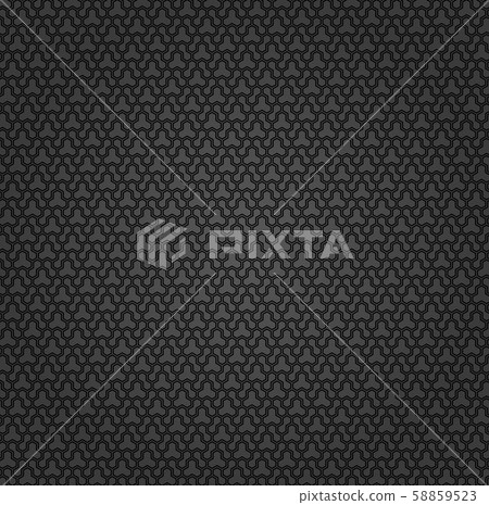 Seamless Abstract Vector Pattern With Hexagons - Stock Illustration ...
