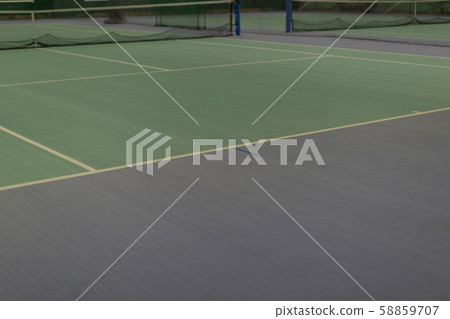 Indoor tennis court 58859707