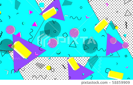 Dot Turquoise Flyer. Purple Contemporary Dot Turquoise Flyer. Purple Contemporary 58859909