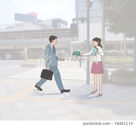 Sampling illustration 58861114