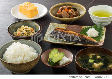 烤鯖魚套餐 烤鯖魚套餐 58861248