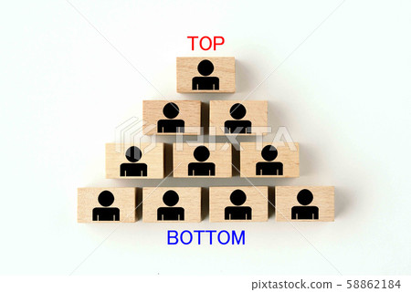 Human pictogram pyramid Human pictogram pyramid 58862184
