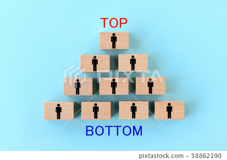 Human pictogram pyramid Human pictogram pyramid 58862190