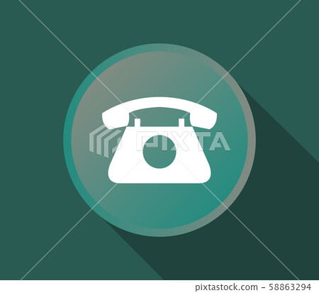 phone icon phone icon 58863294