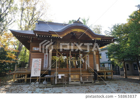 札幌神社，平石天神山，札幌 58863837