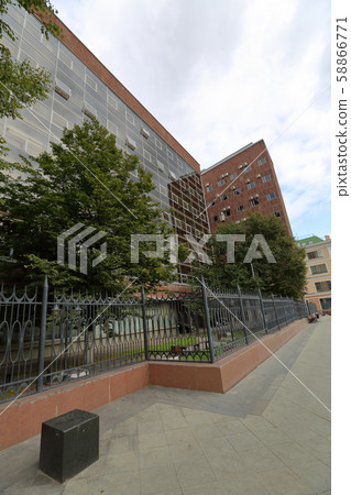 Exterior of the building of Rosstat. Moscow, 58866771