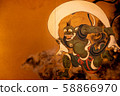 Kennin-ji Temple, Fengjin Raijin Figure Folding Screen, Tsuboya Sotatsu 58866970