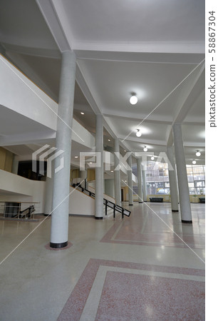Interior of the building of Rosstat. Moscow, 58867304