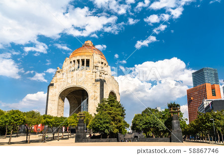 Monument to the Revolution in Mexico City 58867746