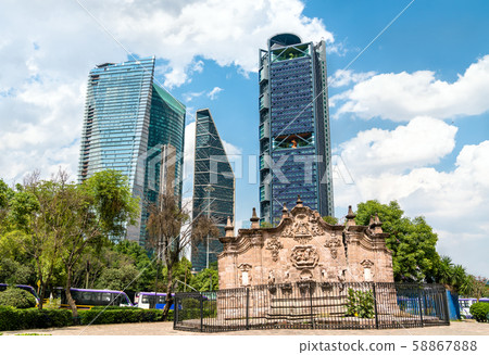 Belen Fountain in Mexico City 58867888