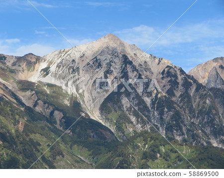 Hakuba Kasumigatake seen from Happo-one (September) 58869500