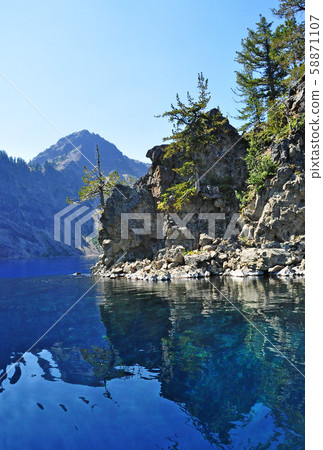Phantom Ship in Crater Lake National Park Phantom Ship in Crater Lake National Park 58871107