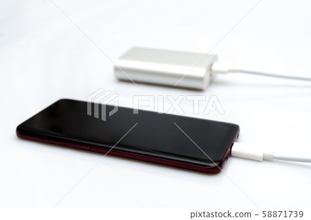 Charging your phone and spare battery 58871739