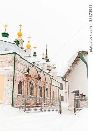 Cathedral of St. John of Ustyug in winter 58873921