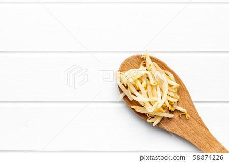 Preserved mung sprout. Preserved mung sprout. 58874226