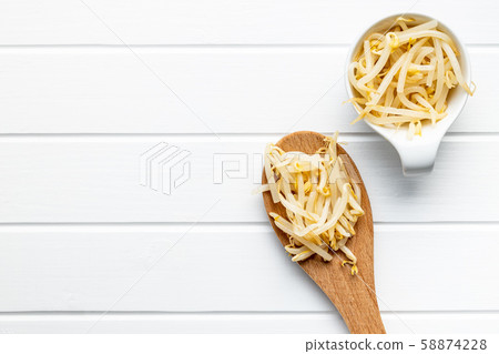 Preserved mung sprout. Preserved mung sprout. 58874228